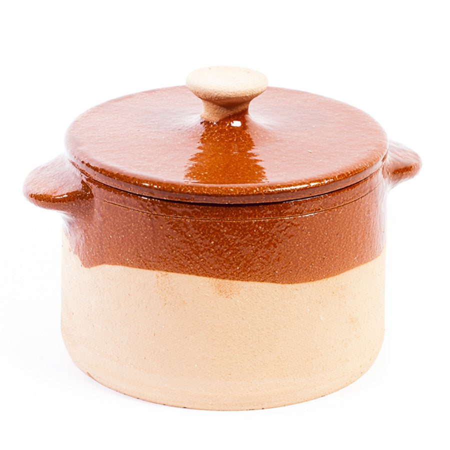 Olla con manici e coperchio cm 30 - Pentole Bionatural cod.333